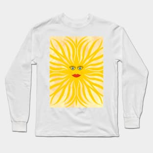 Hello Happy Sunshine Long Sleeve T-Shirt
